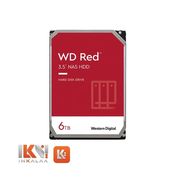 هارد وسترن دیجیتال مدل Red WD40EFRX ظرفیت 4TB — تصویر ۵