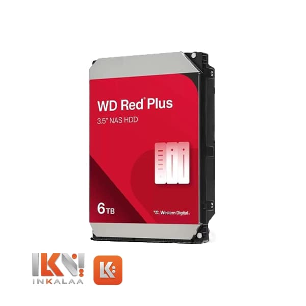 هارد وسترن دیجیتال مدل Red Plus WD60EFPX ظرفیت 6TB — تصویر ۴