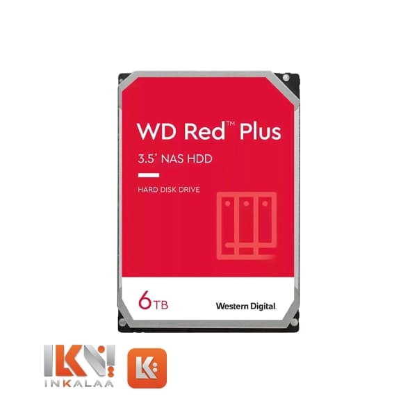 هارد وسترن دیجیتال مدل Red Plus WD60EFPX ظرفیت 6TB — تصویر ۲