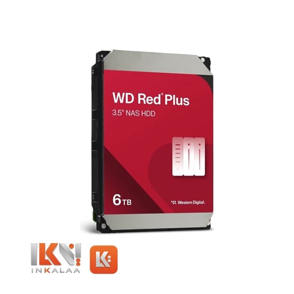 هارد وسترن دیجیتال مدل Red Plus WD60EFPX ظرفیت 6TB — تصویر ۶