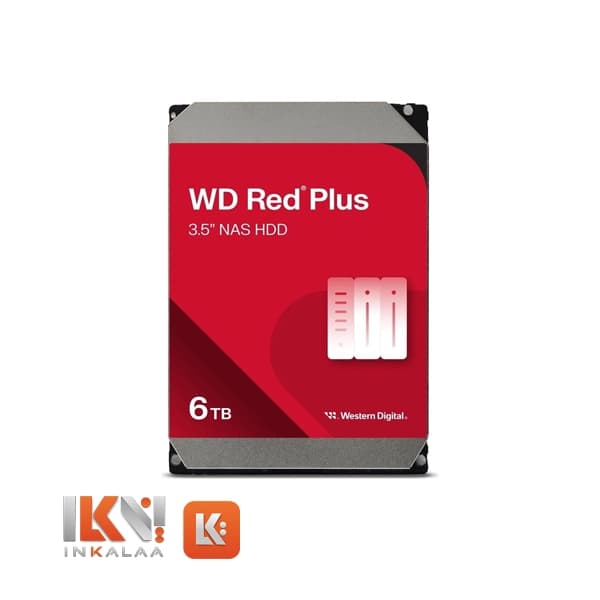 هارد وسترن دیجیتال مدل Red Plus WD60EFPX ظرفیت 6TB — تصویر ۵