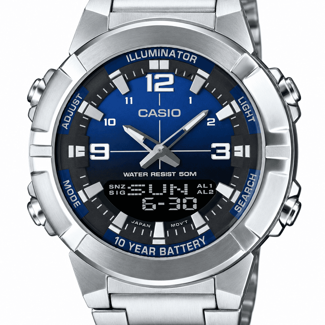 ساعت مچی کاسیو مدل CASIO AMW-870DA-2A1 — تصویر ۶