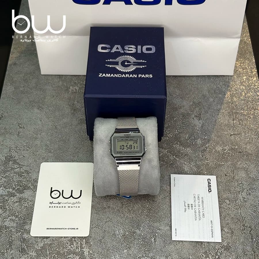 ساعت مچی کاسیو مدل CASIO A700WM-7A — تصویر ۴
