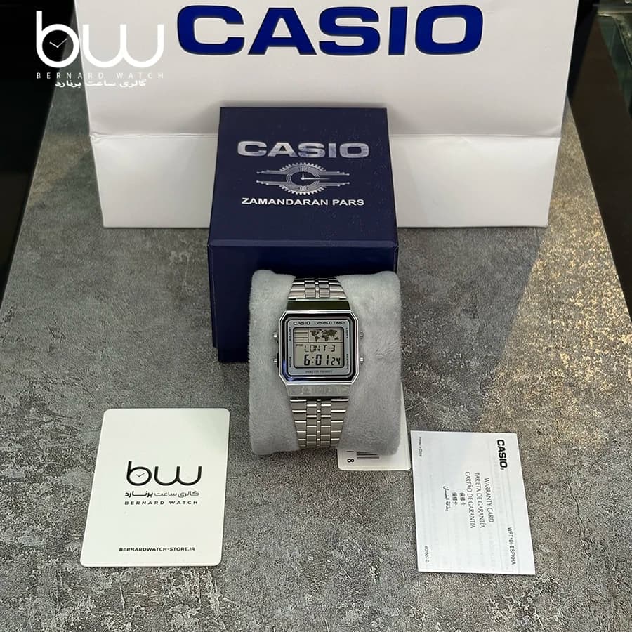 ساعت مچی کاسیو مدل CASIO A500WA-7 — تصویر ۴