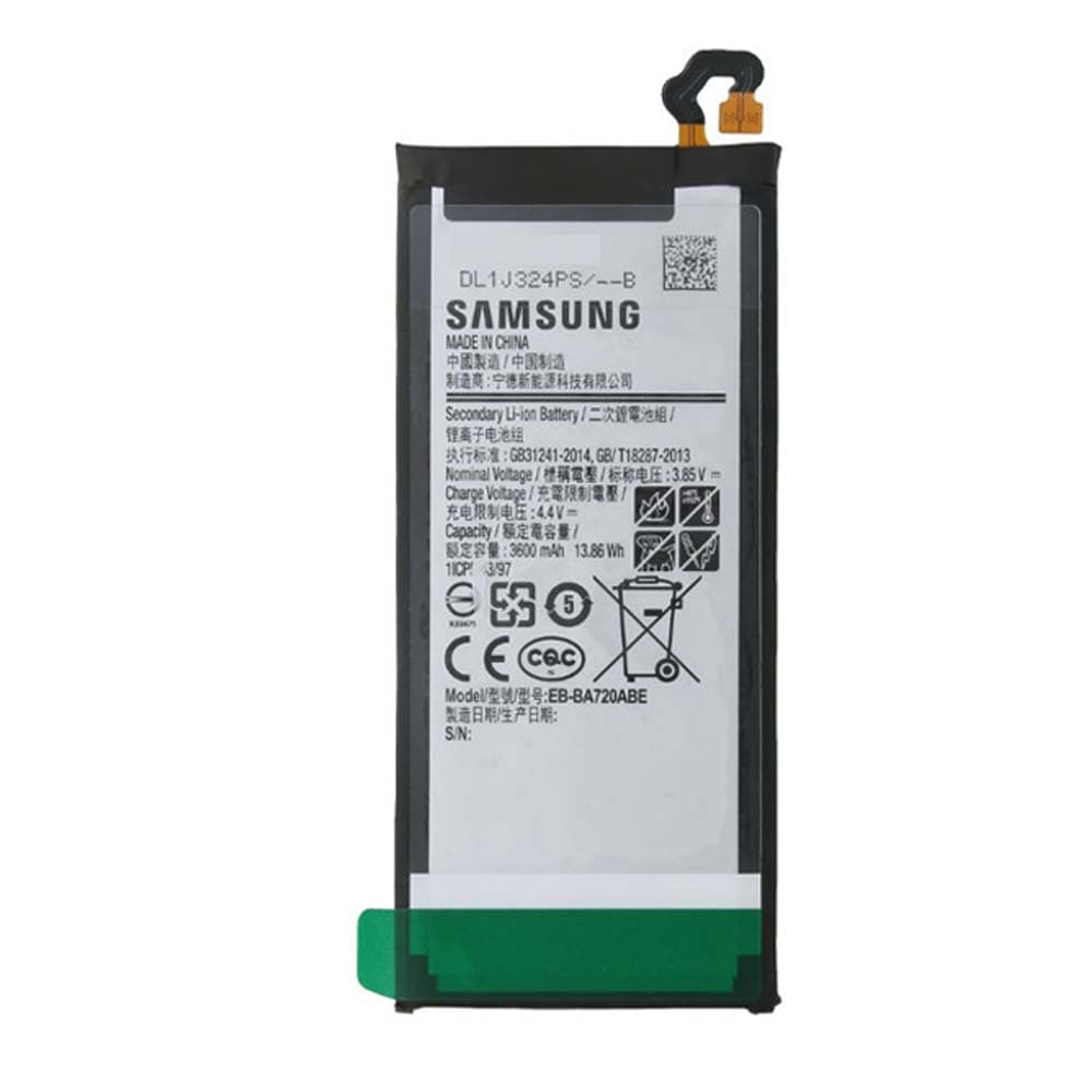 باتری گلکسی جی 7 2017 اصلی سامسونگ Galaxy J7 2017 J730 — تصویر ۲