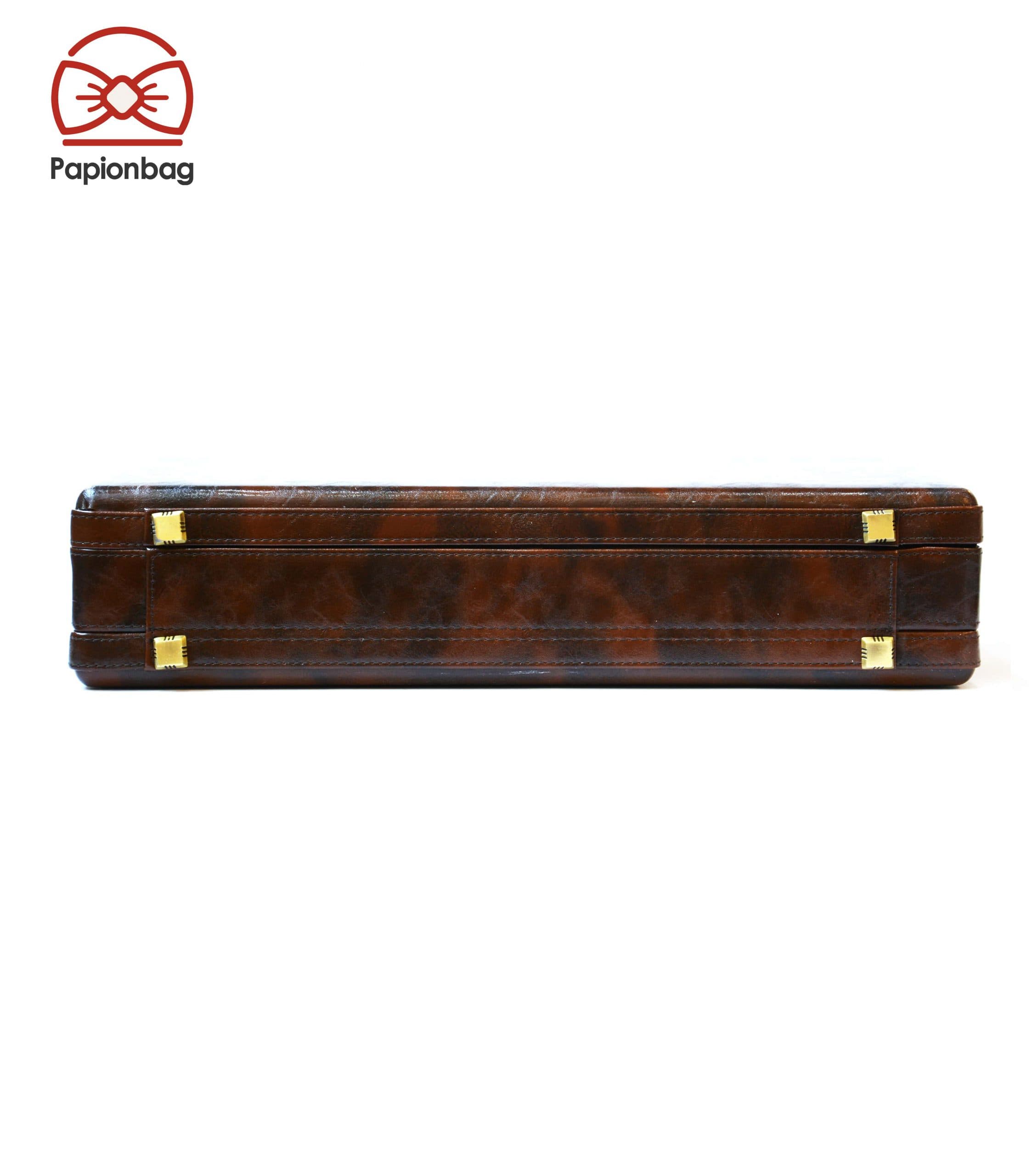کیف سامسونت چرم طرح دار مدل sam13 (آکاردئونی، لپ تاپی)+ واکس رایگان — تصویر ۸