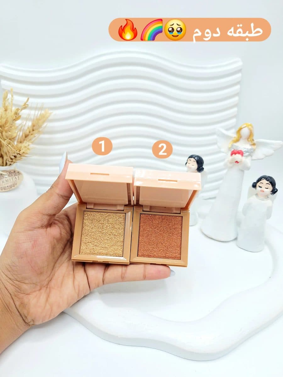 پالت سه‌کاره هایلایتر و کانتور و کانسیلر سون کول SEVENCOOOL مدل Beauty Blocks کد 891 — تصویر ۳