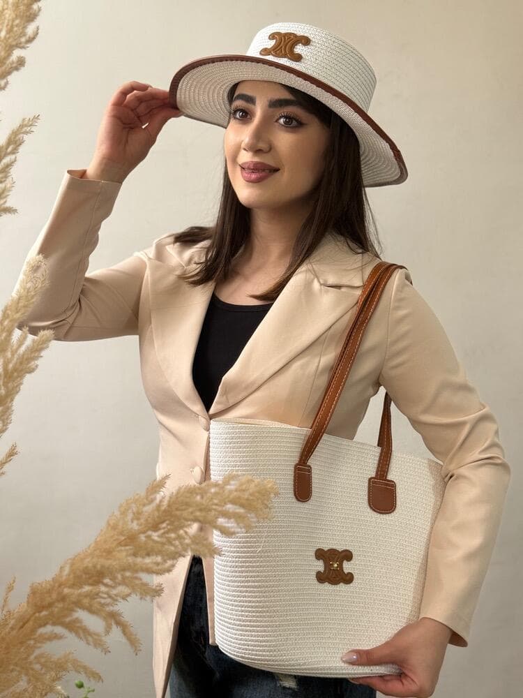 ست کیف و کلاه سلین 138758 — تصویر ۳