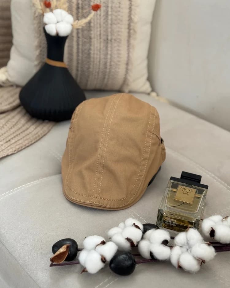 کلاه کپی کتان سگگ دار 137140 — تصویر ۲