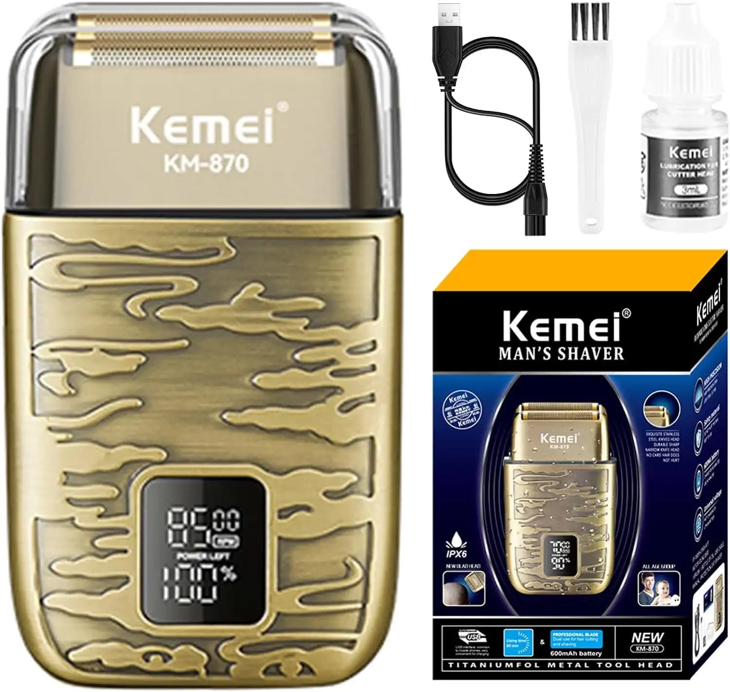 شیور صفر زن کیمیKemei مدل KM-870