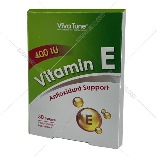 کپسول نرم ژلاتینی ویتامین E 400 IU