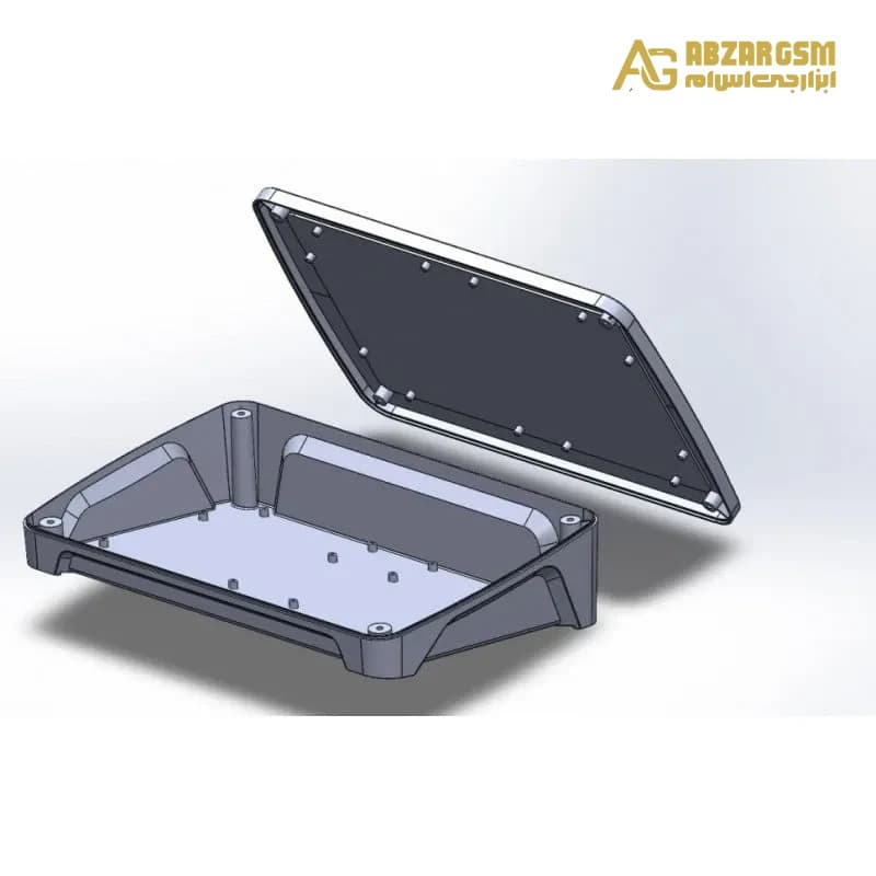 جعبه برد پلاستیکی شیب دار رومیزی و دیواری سایز 320x230mm — تصویر ۱۲