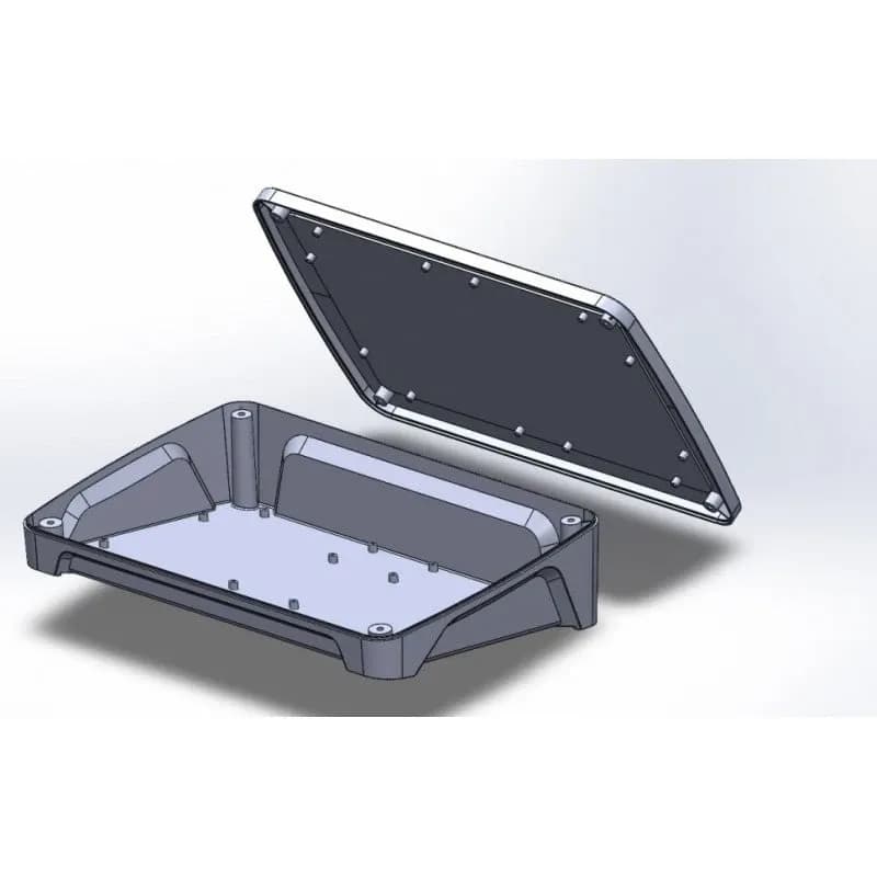 جعبه برد پلاستیکی شیب دار رومیزی و دیواری سایز 320x230mm — تصویر ۶