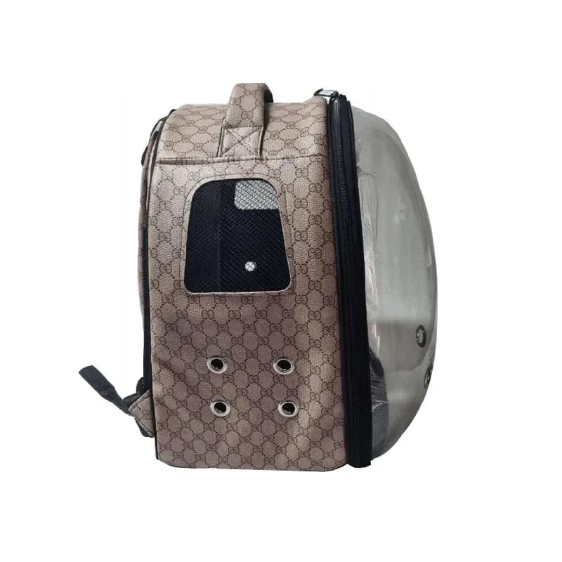 کوله پشتی فضایی حمل سگ، گربه و پرنده طرح لوکس — تصویر ۳