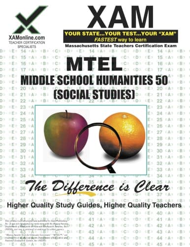 کتاب MTEL Middle School Humanities 50 Teacher Certification Test Prep Study Guide, 2nd Edition (XAM MTEL) نسخه کامل