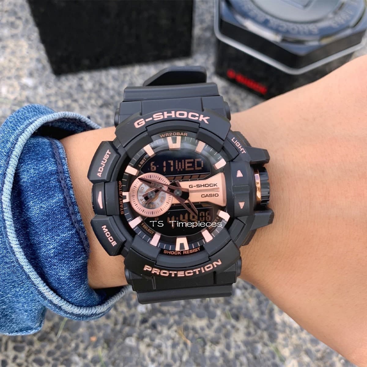 ساعت کاسیو جی شاک مدل GA-400GA-1A4DR — تصویر ۲