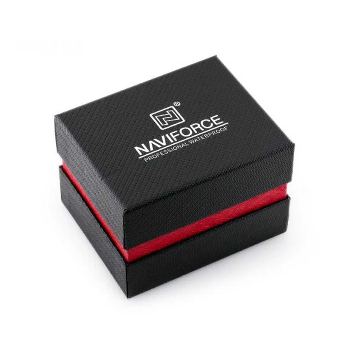 ساعت مچی نیوی فورس مردانه مشکی مدل Naviforce 8019 — تصویر ۴