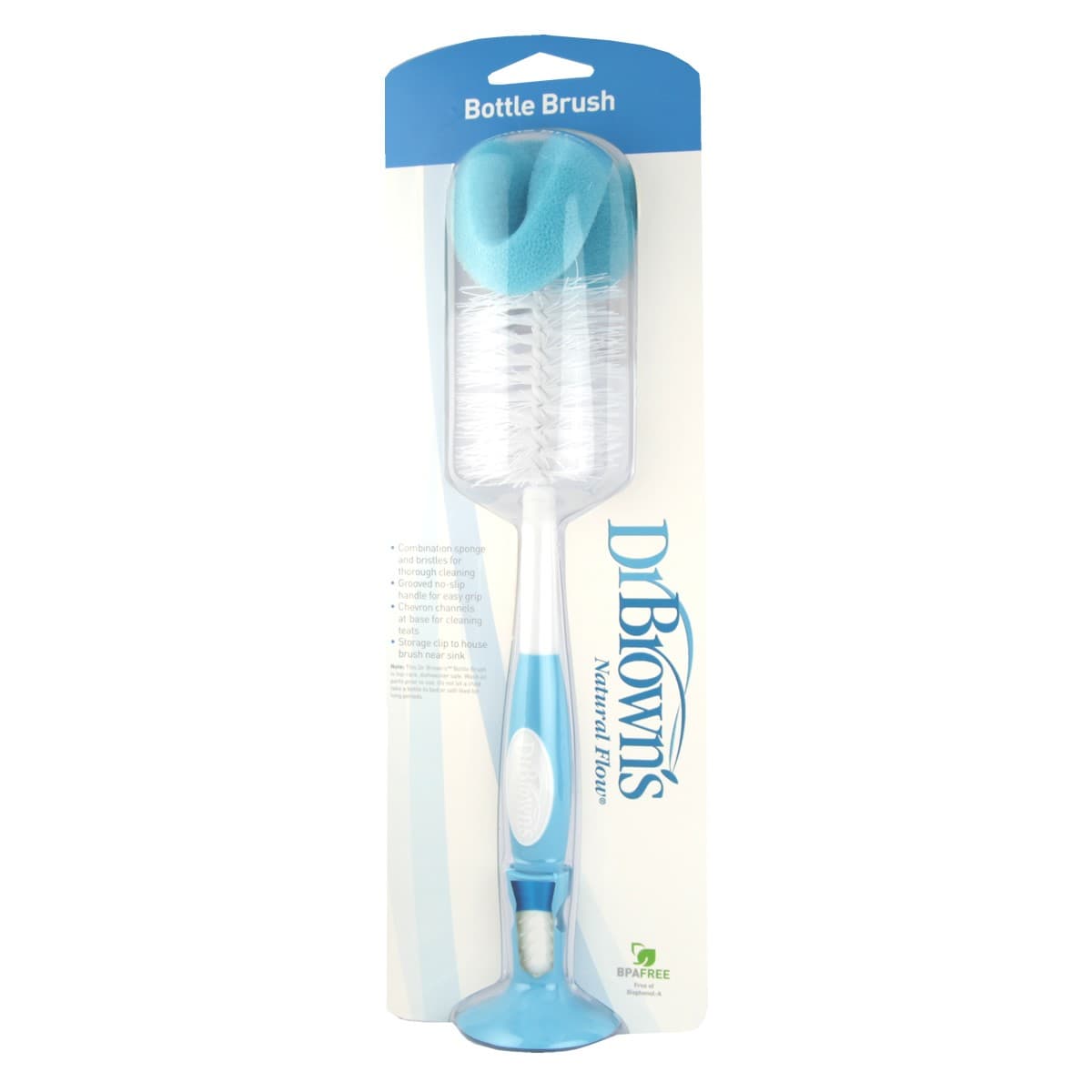 برس شیشه شور آبی دکتر براون Drbrowns — تصویر ۲