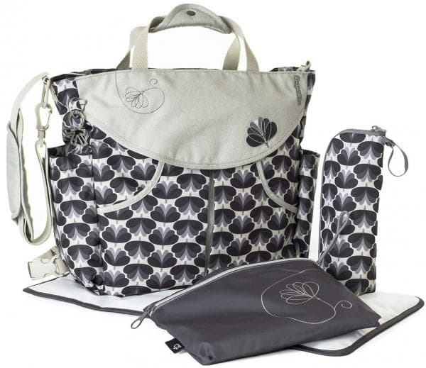 ساک لوازم اوکیداگ کوله پشتی شوطرح گل 39071 Okiedog Sumo Baby Diaper Bag – Blossom