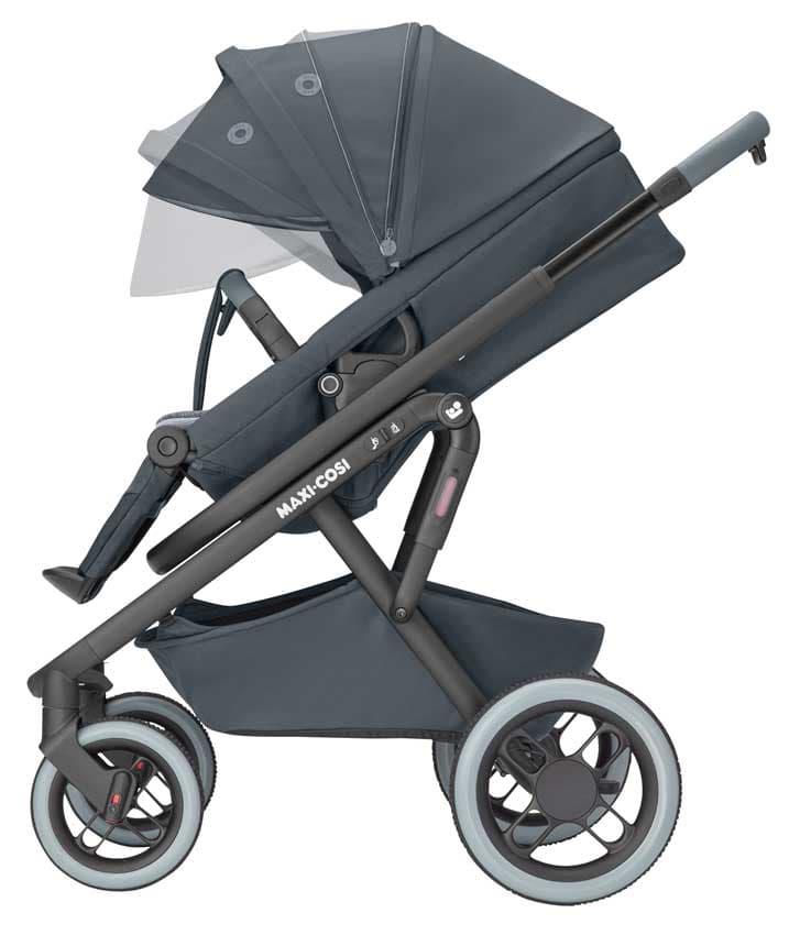 کالسکه مکسی کوزی مدل لی لا ایکس پی Maxi-Cosi Lila XP Essential Graphite کد کالا: 1313750110 — تصویر ۳