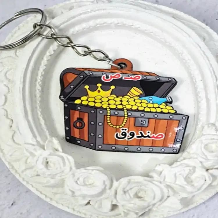 گیفت الفبا جاکلیدی صندوق حرف (ص)