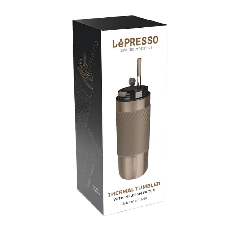ماگ و فلاسک حرارتی 520 میلی لیتری لپرسو (LePresso) مدل LPCM520 — تصویر ۴