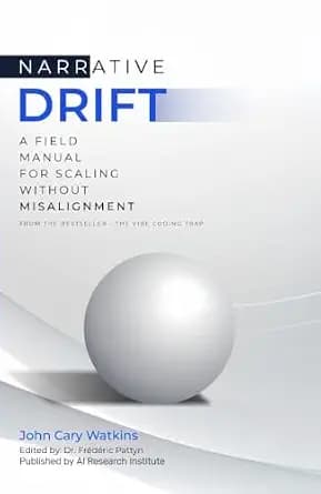 و دانلود نسخه کامل کتاب زبان اصلی Narrative Drift: A Field Manual for Scaling Without Misalignment (The Vibe Coding Series Book 2) | دانلود کتاب خارجی