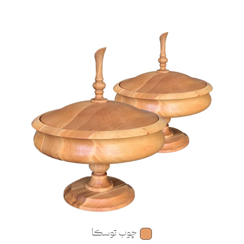شکلات خوری چوبی خراطی | لوکس و اصیل ایرانی و مقرون به صرفه