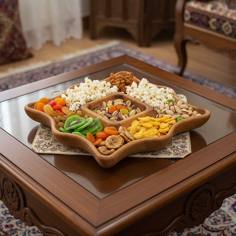 اردوخوری چوبی کد 829 — تصویر ۲