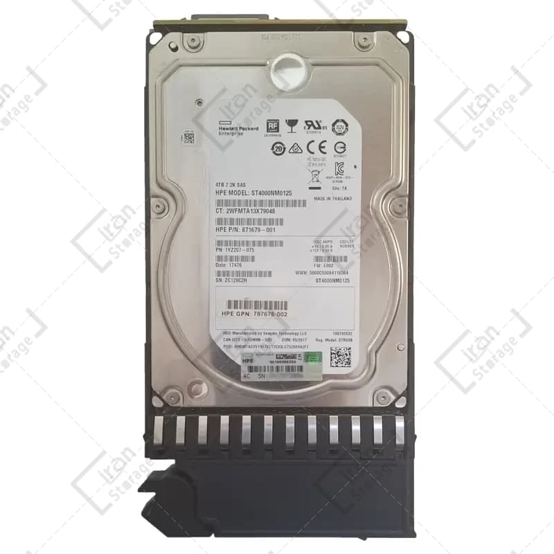 هارد HPE 4TB SAS MDL 10K 12G SFF