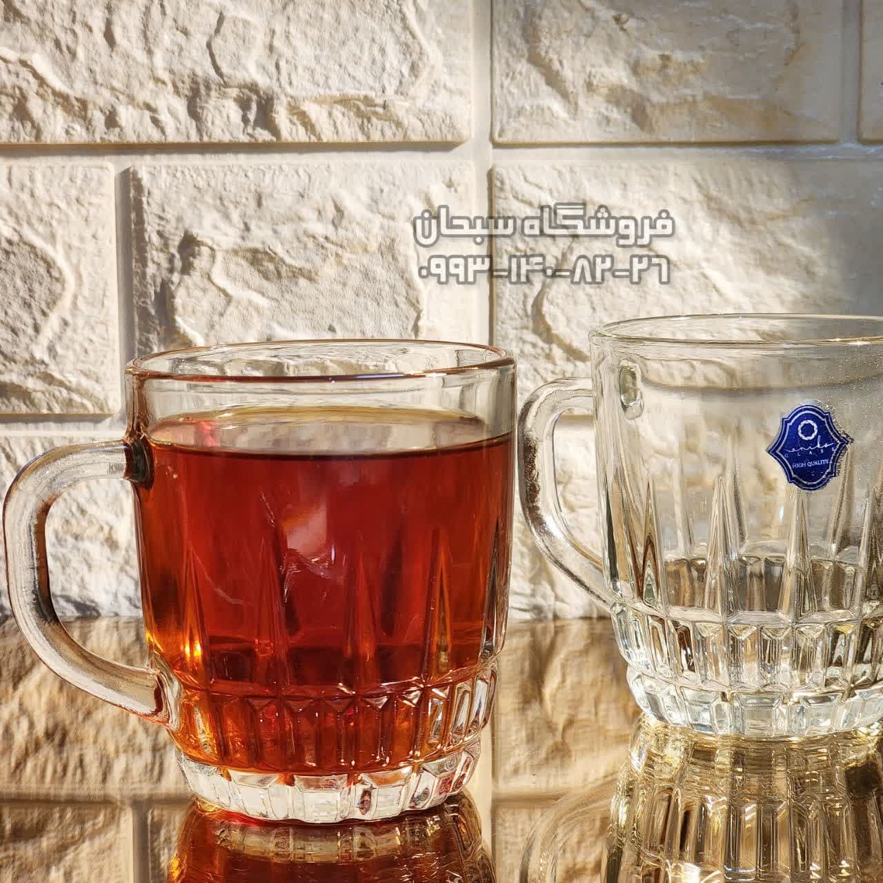 لیوان گلدن گلس مدل خطی — تصویر ۲