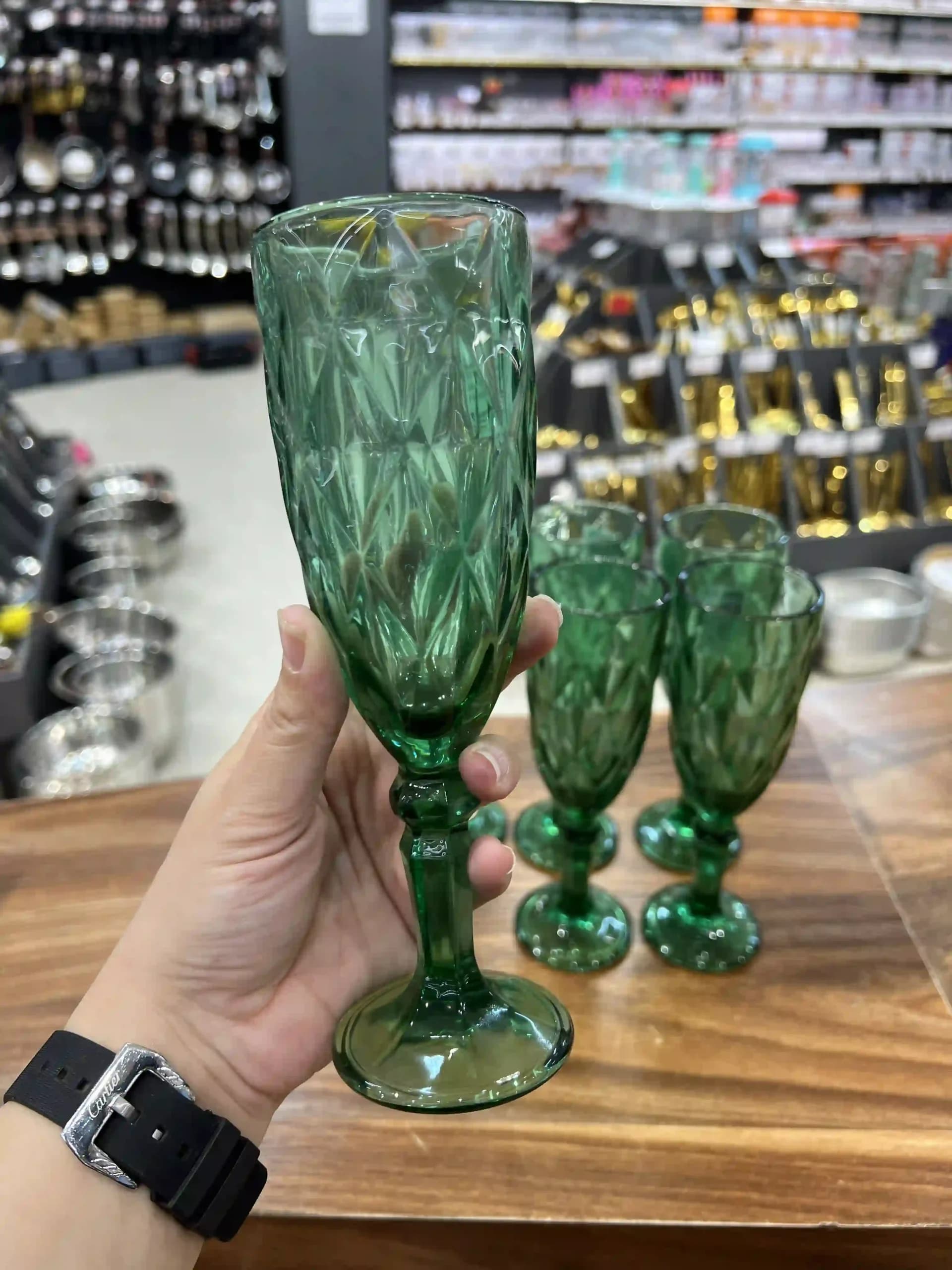 گیلاس ۶ عددی بلور دلی (Deli) مدل KB150BG (۱۶۵ میلیلیتر) — تصویر ۳