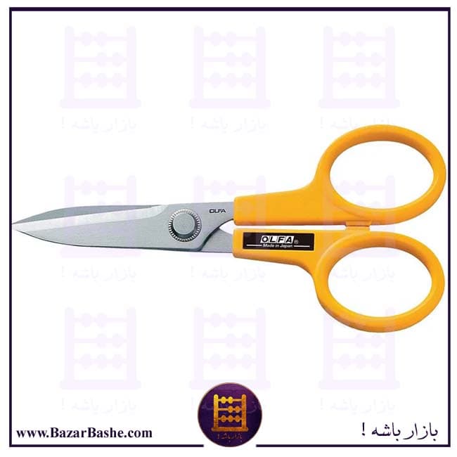 قیچی دندانه دار الفا OLFA ژاپن SCS-1 سایز 5 اینچ