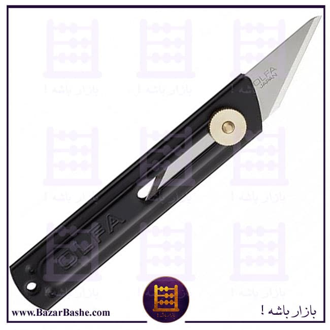 کاتر چاقویی الفا OLFA ژاپن CK-1 بدنه پلاستیکی تیغ دو لبه