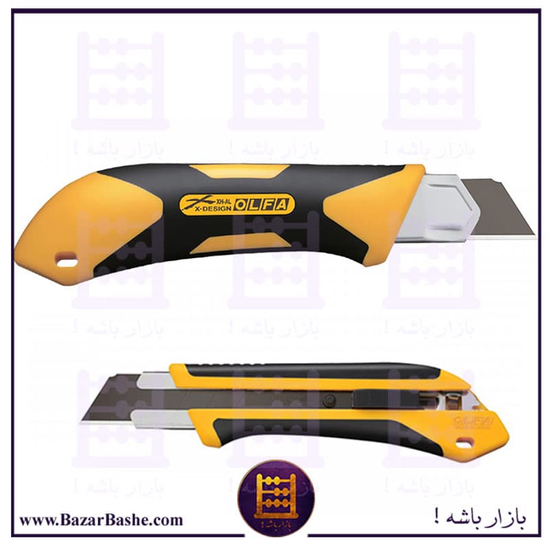 کاتر فوق بزرگ الفا OLFA ژاپن XH-AL دسته نرم X-Design