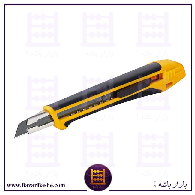 کاتر کوچک الفا OLFA ژاپن XA-1 دسته نرم قفل اتوماتیک X-design — تصویر ۳