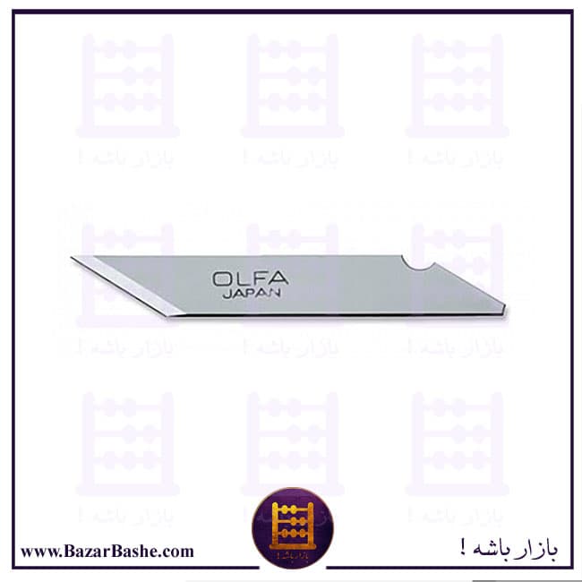 کاتر قلمی الفا OLFA ژاپن AK1-5B همراه 5 تیغ یدک — تصویر ۳