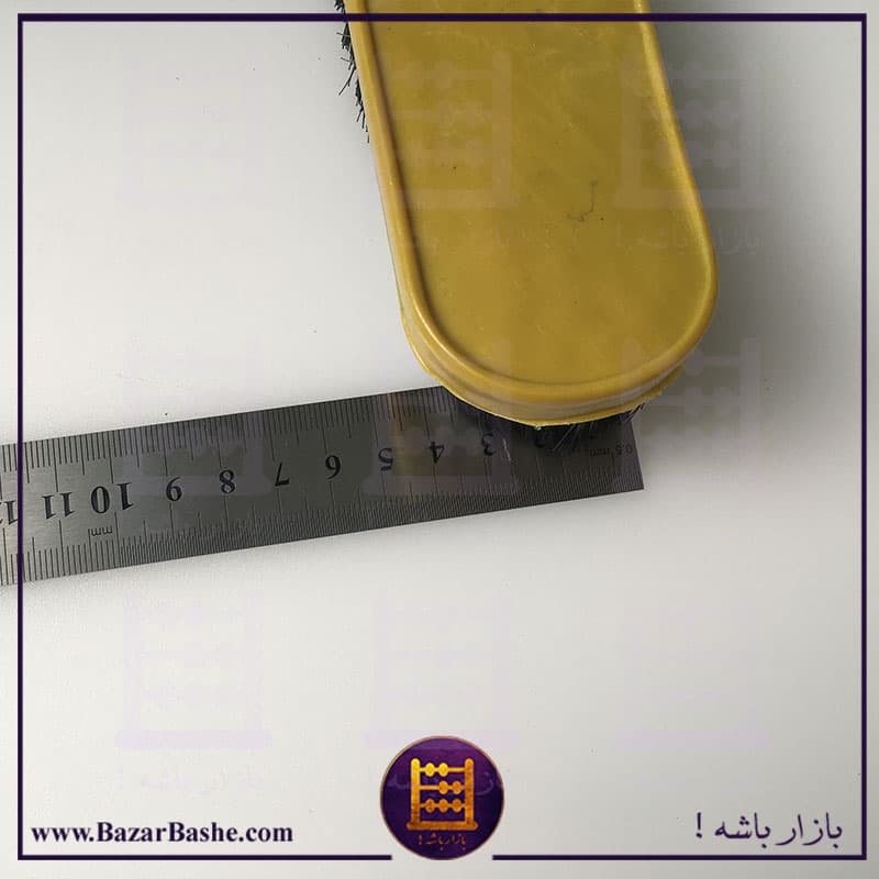 برس و فرچه کفش الیاف مصنوعی دسته پلاستیکی — تصویر ۶