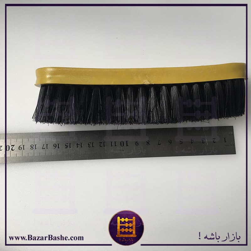 برس و فرچه کفش الیاف مصنوعی دسته پلاستیکی — تصویر ۵