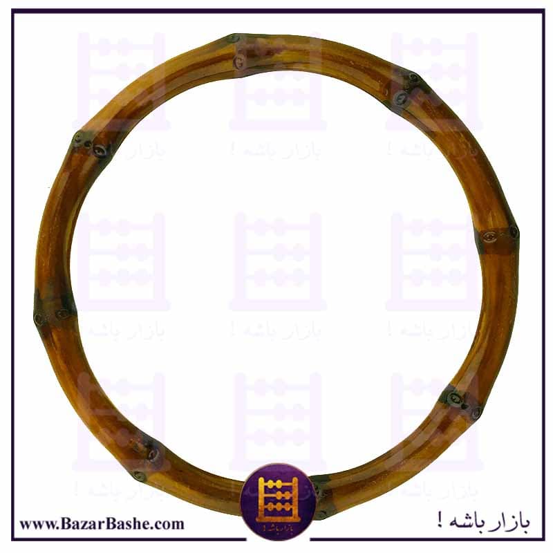 دسته کیف پلاستیکی طرح چوب بامبو مدل دایره — تصویر ۴