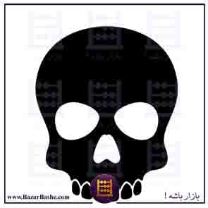 کلیشه برنجی جمجمه کد Skull — تصویر ۴