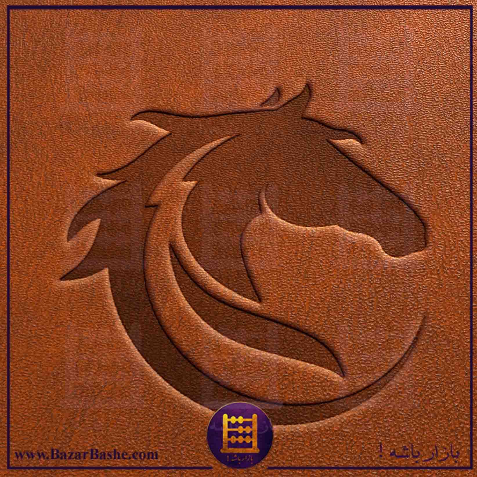 کلیشه برنجی سر اسب کد Horse Head — تصویر ۲