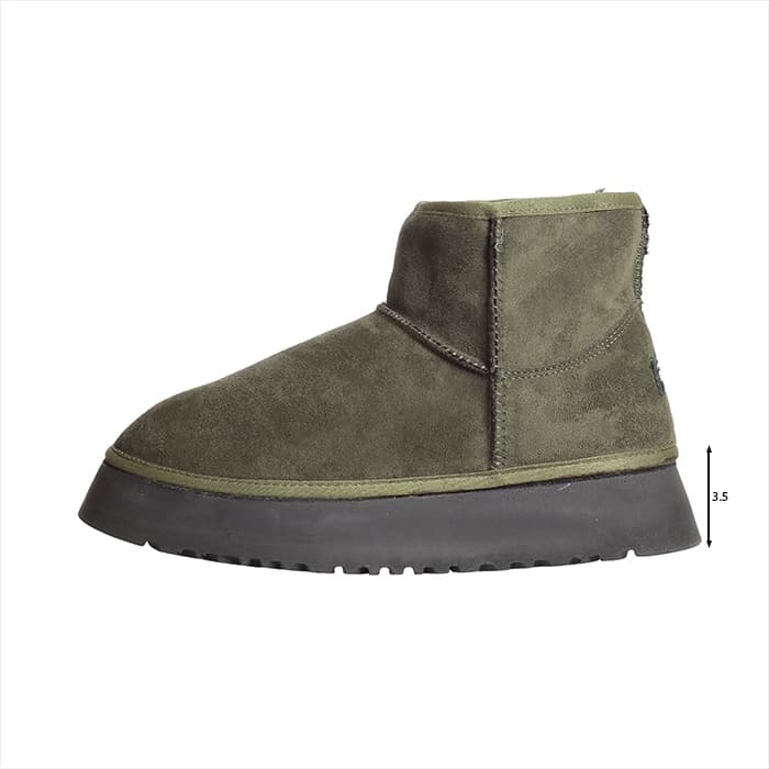 نیم بوت مدل UGG-یشمی کد 1555 — تصویر ۲