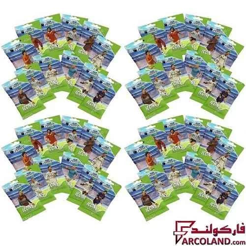 کیمدی کارت فوتبال آیکونز مدل Icones 2026 بسته 48 عددی