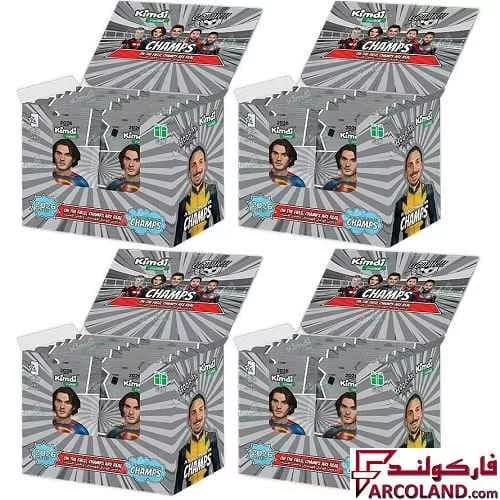 کیمدی کارت فوتبال چمپس مدل Champs 2026 بسته 120 عددی