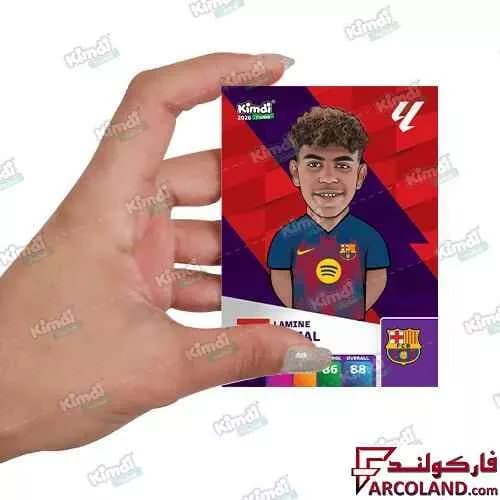 کیمدی کارت فوتبال چمپس مدل Champs 2026 بسته 6 عددی — تصویر ۲