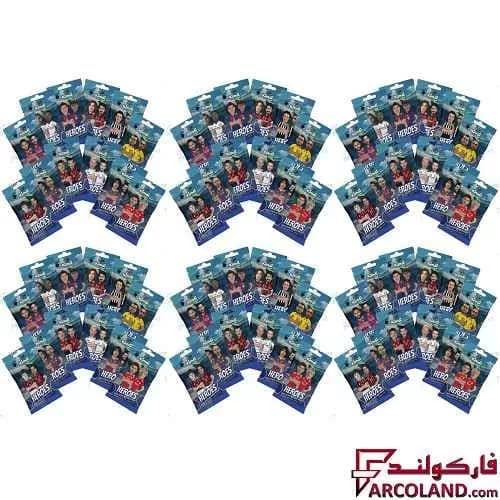 کیمدی کارت فوتبال هیرو مدل Heroes 2026 بسته 96 عددی