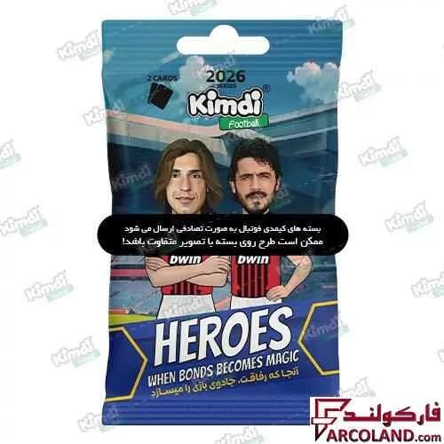 کیمدی کارت فوتبال هیرو مدل Heroes 2026 بسته 96 عددی — تصویر ۵