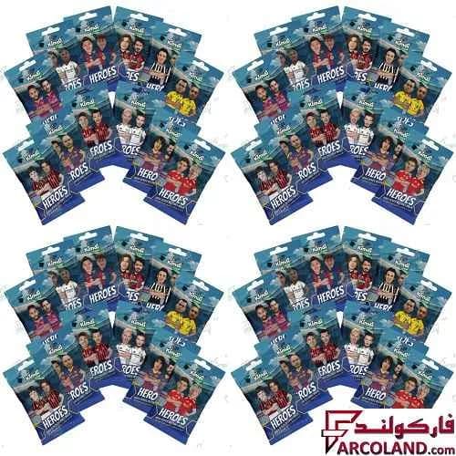 کیمدی کارت فوتبال هیرو مدل Heroes 2026 بسته 48 عددی