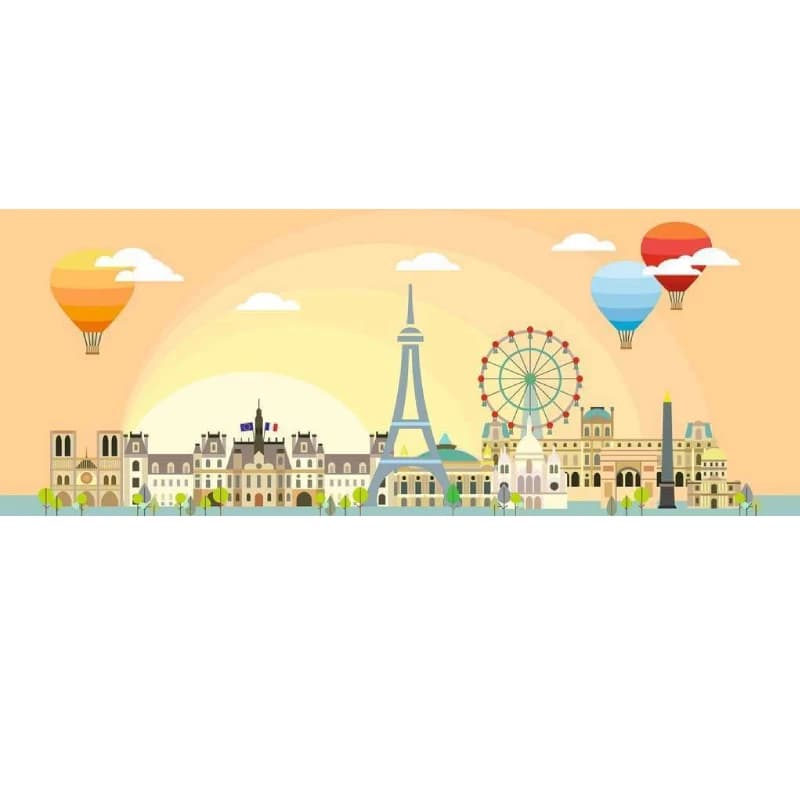 پازل پانورما 1000 تكه رونزبرگر طرح PARIS كد17393 — تصویر ۲